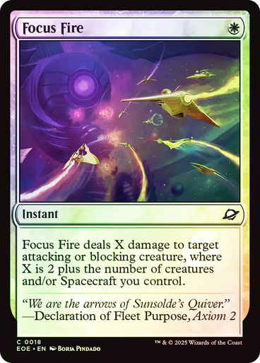 Focus Fire Edge of Eternities (Foil)