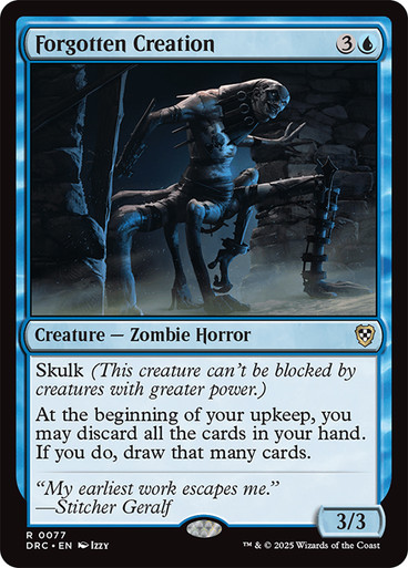 Forgotten Creation Aetherdrift Commander