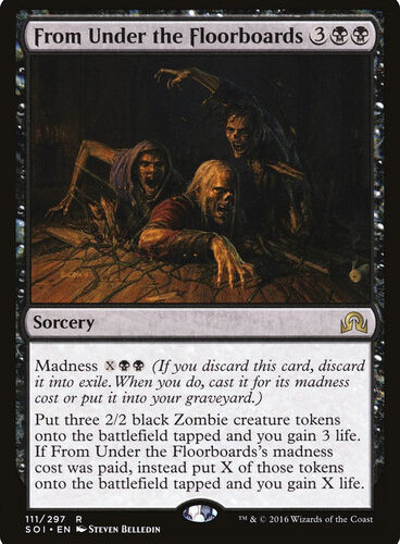 From Under the Floorboards Shadows over Innistrad