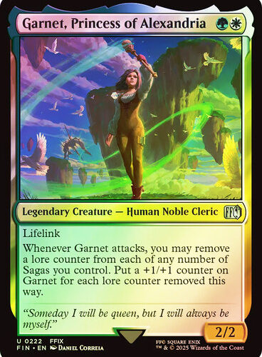 Garnet, Princess of Alexandria FINAL FANTASY (Foil)