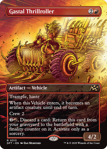 Gastal Thrillroller (Borderless) Aetherdrift