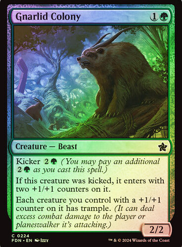 GnarlidColony__11544 Gnarlid Colony Foundations (Foil)