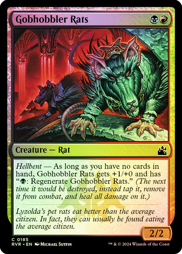 Gobhobbler Rats Ravnica Remastered (Foil)
