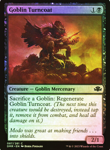 GoblinTurncoat__59492 Goblin Turncoat Dominaria Remastered (Foil)