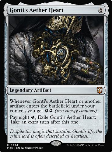Gonti's Aether Heart Modern Horizons 3 Commander