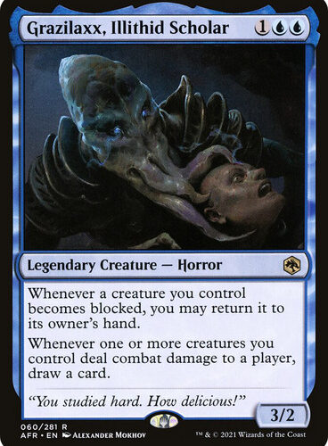 Grazilaxx, Illithid Scholar Adventures in the Forgotten Realms