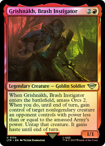 Grishnakh, Brash Instigator The Lord of the Rings (Foil)