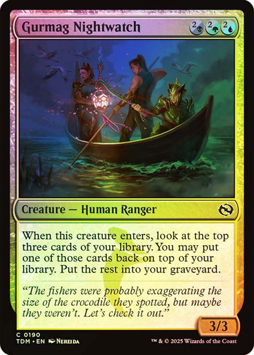 Gurmag Nightwatch Tarkir: Dragonstorm (Foil)