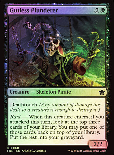 GutlessPlunderer__91011 Gutless Plunderer Foundations (Foil)