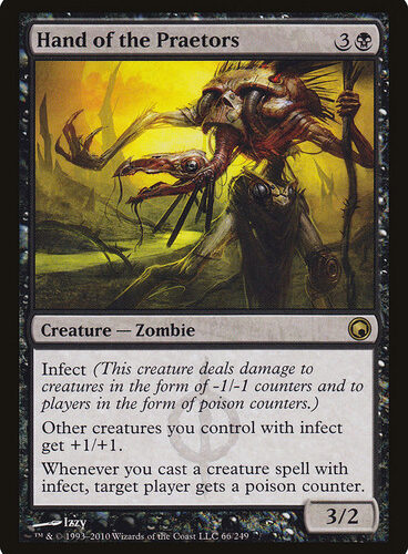 Version en Español  Hand of the Praetors Scars of Mirrodin