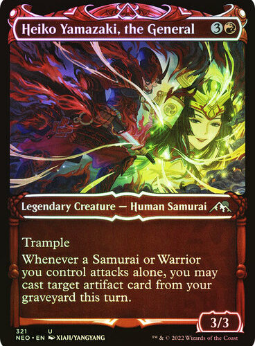 Heiko Yamazaki, the General (Showcase) Kamigawa: Neon Dynasty - Variants (Foil)
