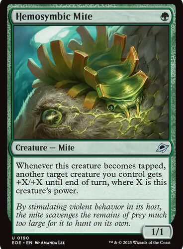 Hemosymbic Mite Edge of Eternities