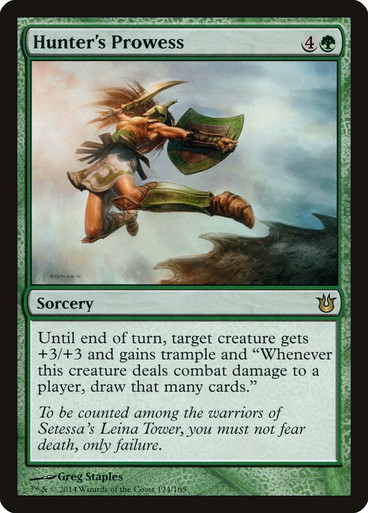 Hunter's Prowess Born of the Gods