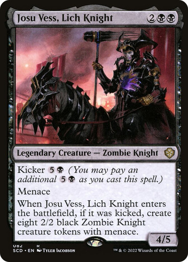 JosuVessLichKnight__02329 Josu Vess, Lich Knight Starter Commander Decks