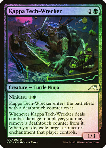 KappaTechWrecker__48166 Kappa Tech-Wrecker Kamigawa: Neon Dynasty (Foil)