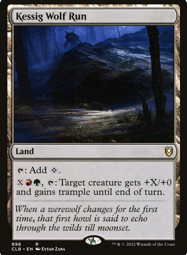 KessigWolfRun__19845 Kessig Wolf Run Commander Legends: Baldur's Gate