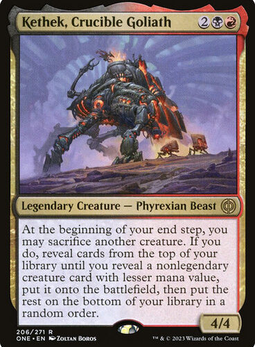 KethekCrucibleGoliath__11133 Kethek, Crucible Goliath Phyrexia: All Will Be One