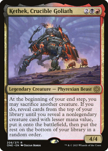 Kethek, Crucible Goliath Phyrexia: All Will Be One