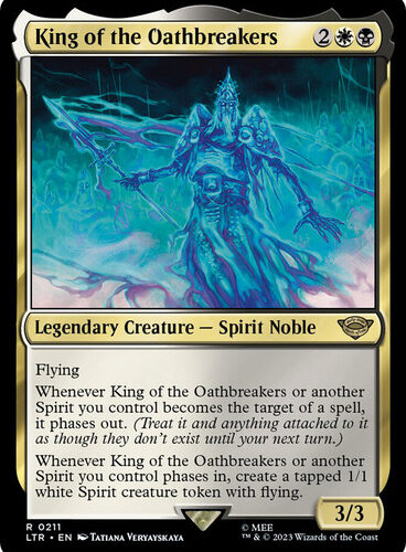 King of the Oathbreakers The Lord of the Rings