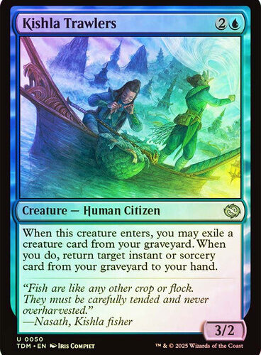 Kishla Trawlers Tarkir: Dragonstorm (Foil)