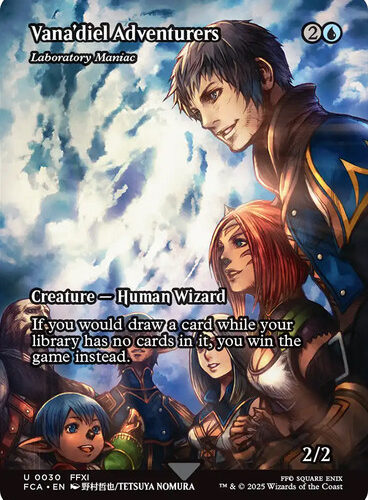 Laboratory Maniac (Vana'diel Adventurers) (Borderless) FINAL FANTASY Through the Ages