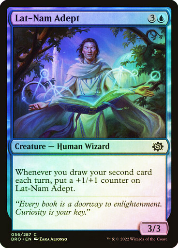 Lat-Nam Adept The Brothers' War (Foil)