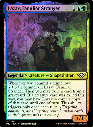 Lazav, Familiar Stranger Outlaws of Thunder Junction (Foil)