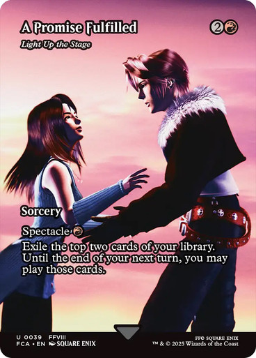 Light Up the Stage (A Promise Fulfilled) (Borderless) FINAL FANTASY Through the Ages
