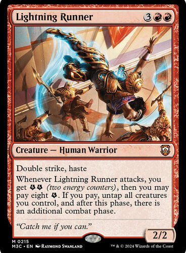 Lightning Runner Modern Horizons 3 Commander