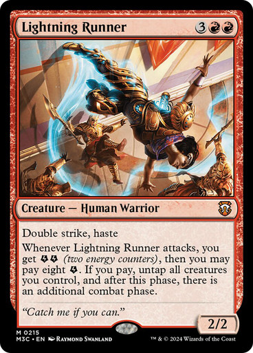 Lightning Runner Modern Horizons 3 Commander