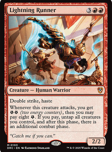 Lightning Runner Aetherdrift Commander