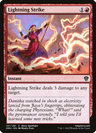 Lightning Strike Dominaria United