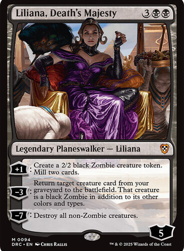 Liliana, Death's Majesty Aetherdrift Commander
