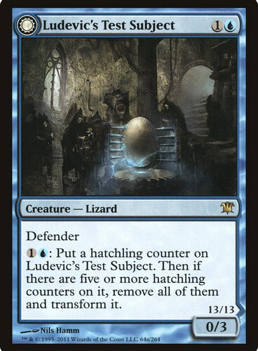 Ludevic's Test Subject // Ludevic's Abomination Innistrad