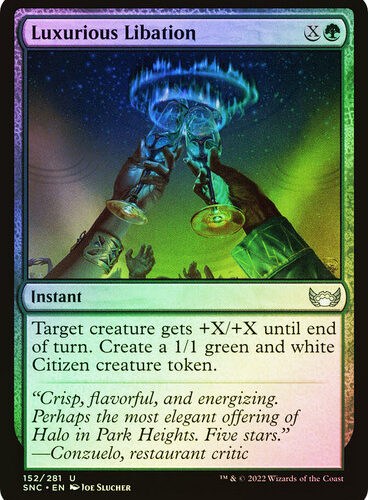 Luxurious Libation Streets of New Capenna (Foil)