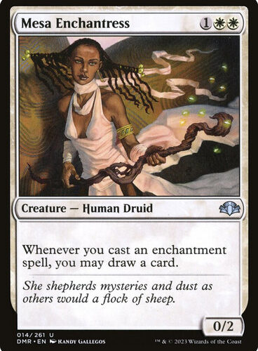 Mesa Enchantress Dominaria Remastered