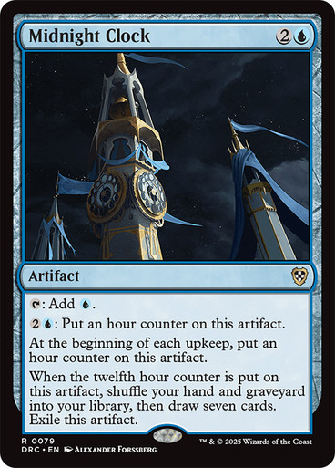 Midnight Clock Aetherdrift Commander