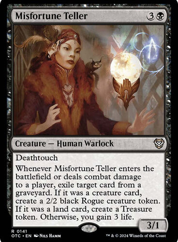 Misfortune Teller Outlaws of Thunder Junction Commander