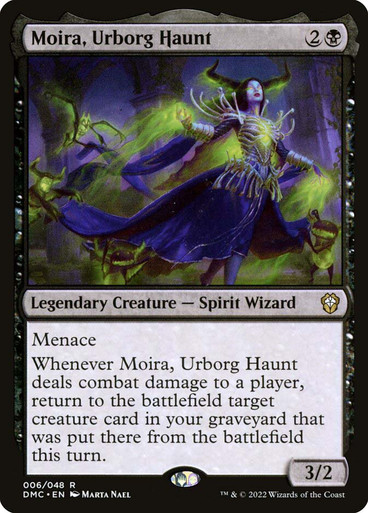 Moira, Urborg Haunt Dominaria United Commander