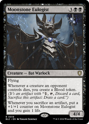 Moonstone Eulogist Bloomburrow Commander