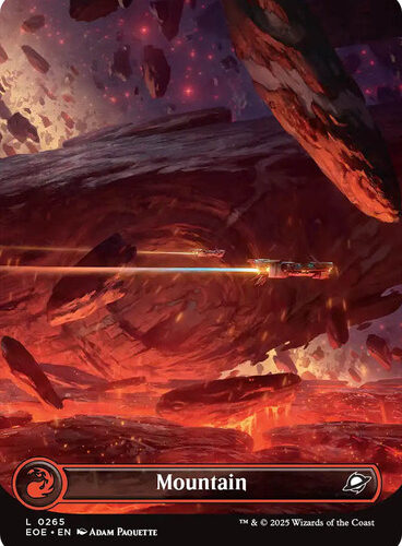 Mountain265__26711 Mountain (#265) (Borderless) Edge of Eternities