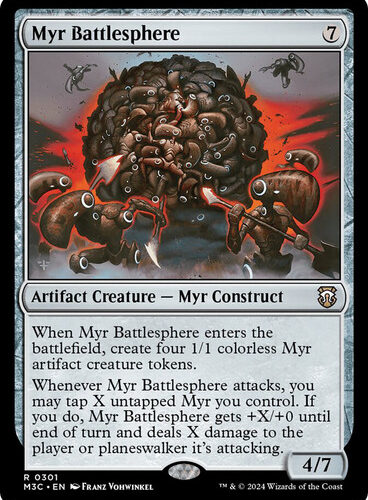 Myr Battlesphere Modern Horizons 3 Commander