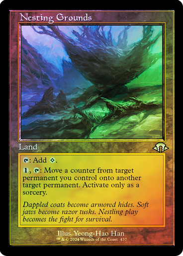 NestingGrounds437__80047 Nesting Grounds (Retro Frame) Modern Horizons 3 - Retro Frame (Foil)