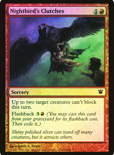 NightbirdsClutches__67114 Nightbird's Clutches Innistrad (Foil)