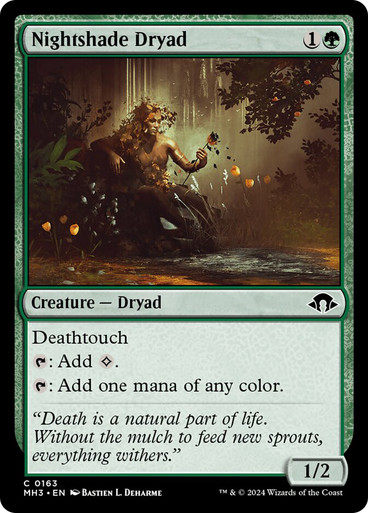 Nightshade Dryad Modern Horizons 3