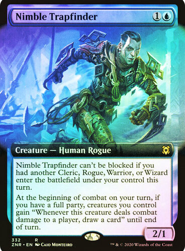 Nimble Trapfinder (Extended Art) Zendikar Rising