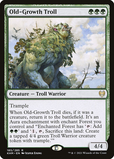 Old-Growth Troll Kaldheim