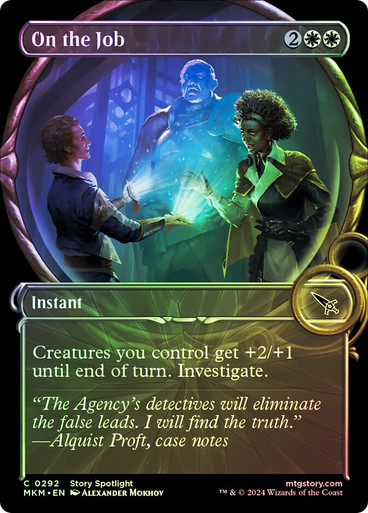 On the Job (Showcase) Murders at Karlov Manor - Variants (Foil)