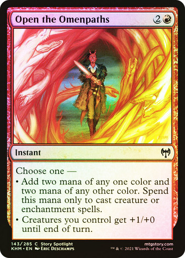 Open the Omenpaths Kaldheim (Foil)