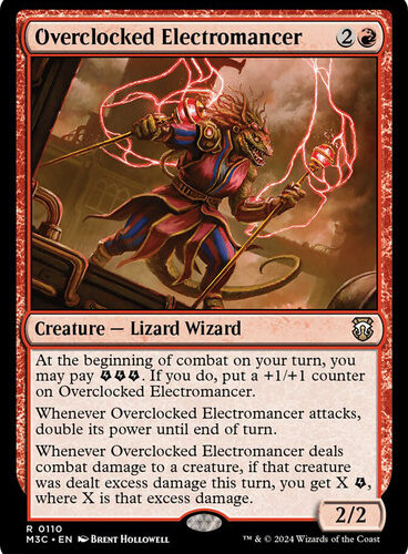 Overclocked Electromancer Modern Horizons 3 Commander